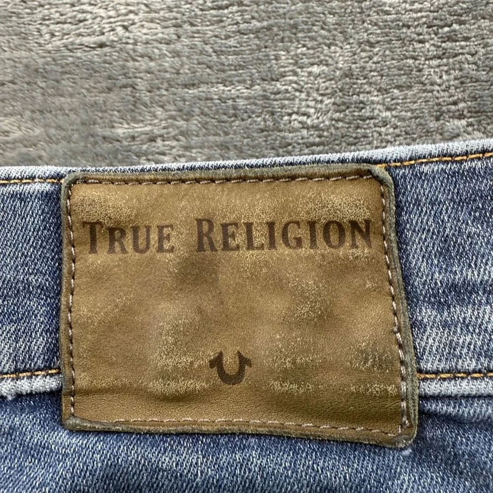 True‎ Religion Rocco Relaxed Skinny Jeans Mens 30 Blue Denim Pants Stretch